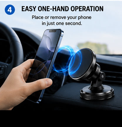 360° Magnetic Car Phone Holder