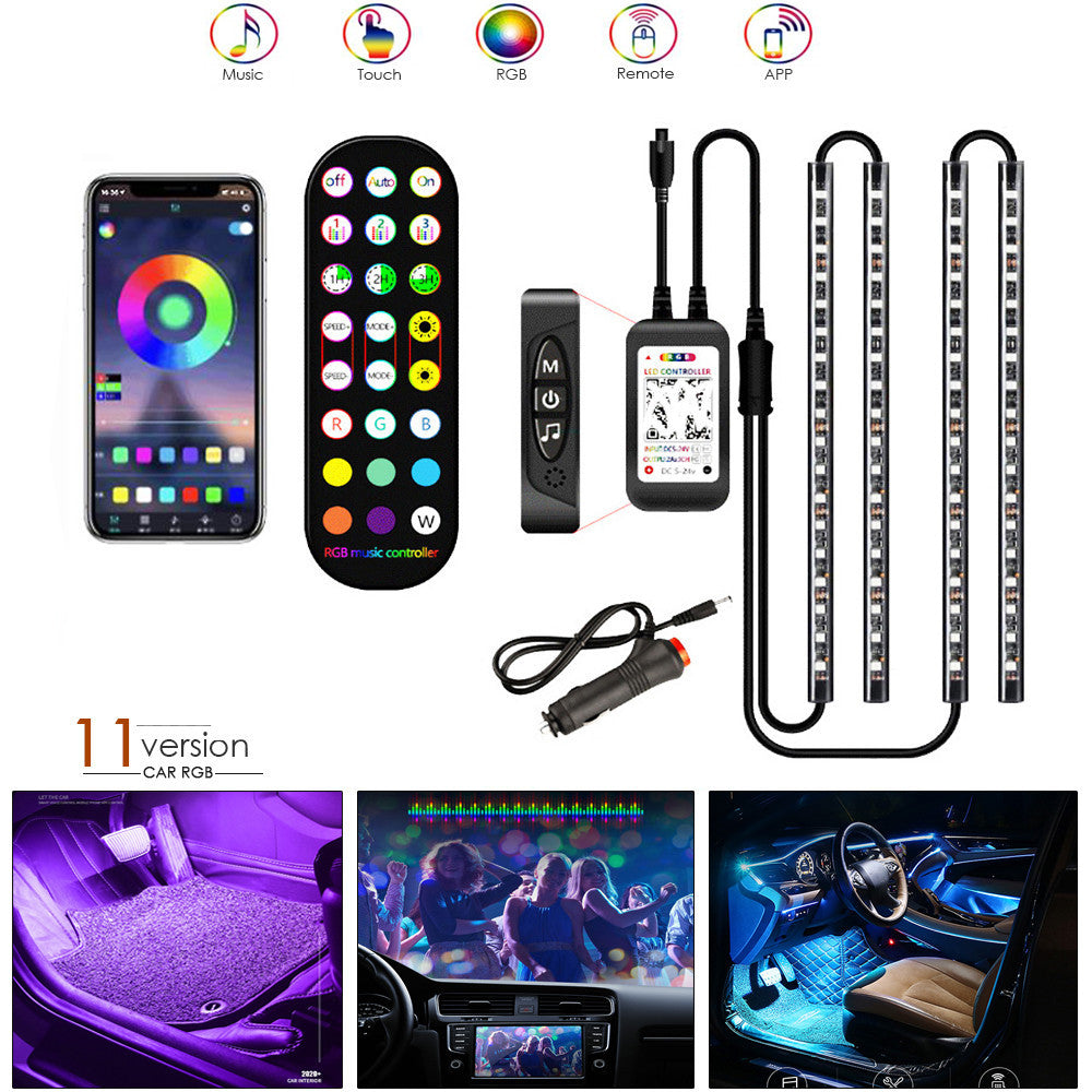 VELORA RGB Car Interior LED Lights