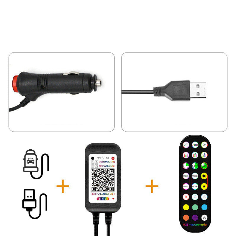 VELORA RGB Car Interior LED Lights