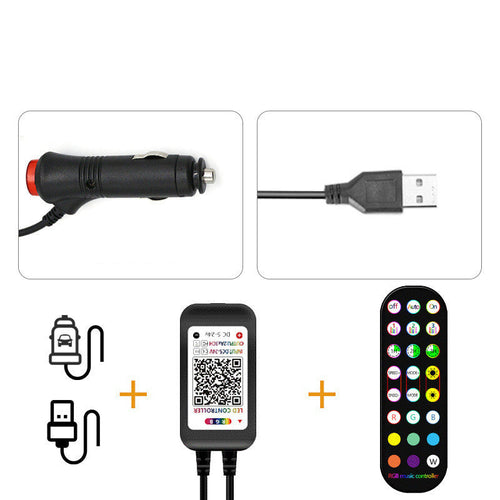 VELORA RGB Car Interior LED Lights